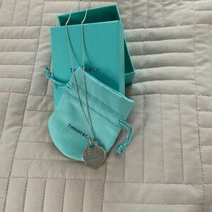 Tiffany silver Heart Necklace Love You